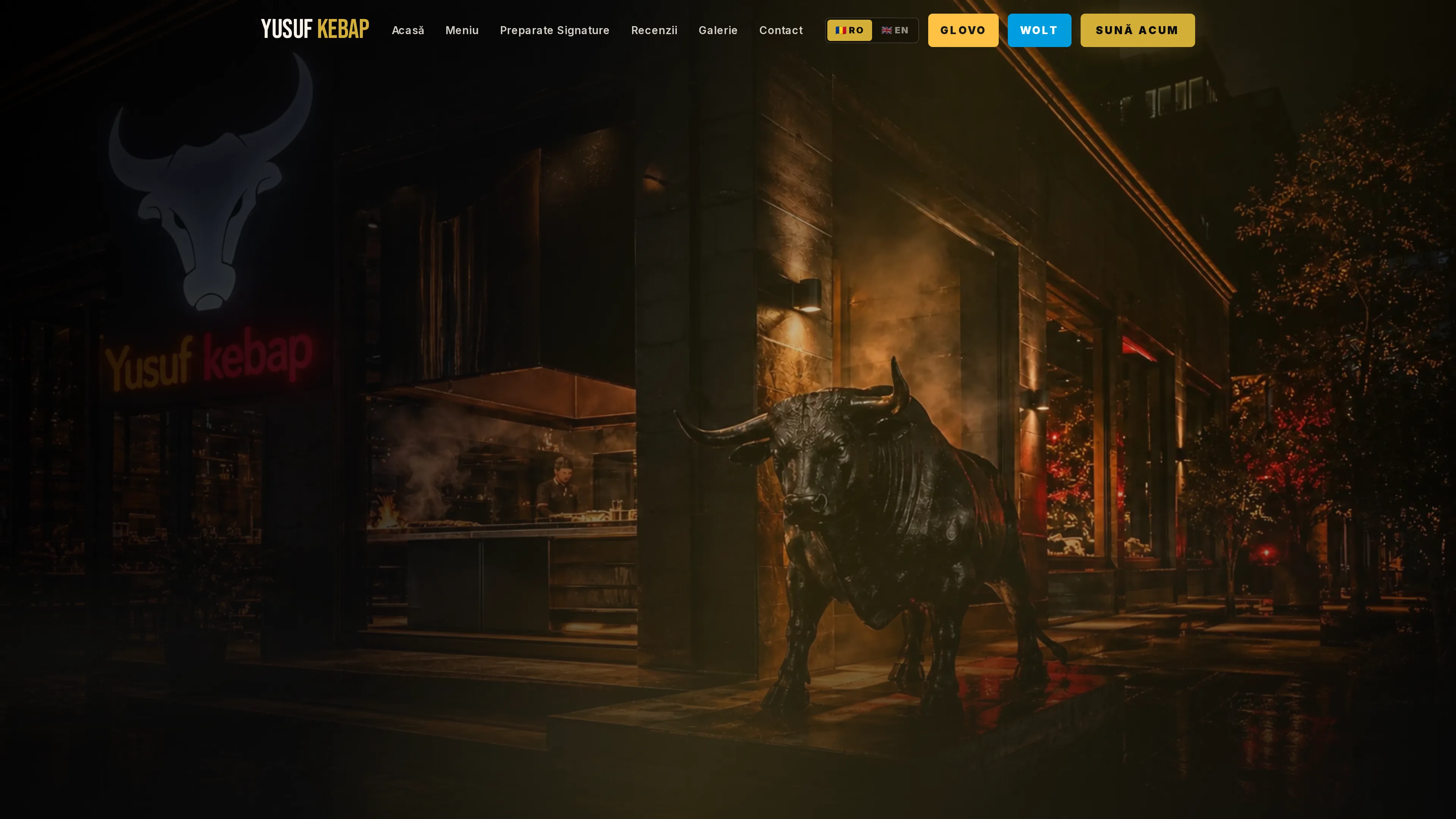 Yusuf Kebab homepage